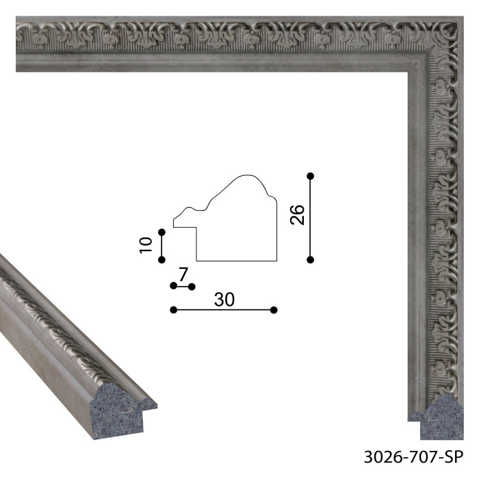 Багет 3026-707-S